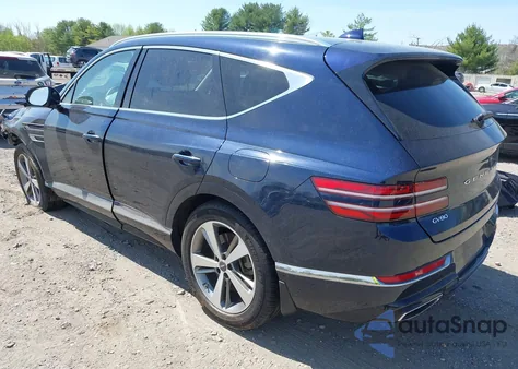 2021 Genesis Gv80 3.5T Awd Advanced из США, поврежденный, VIN KMUHCESC7MU066507